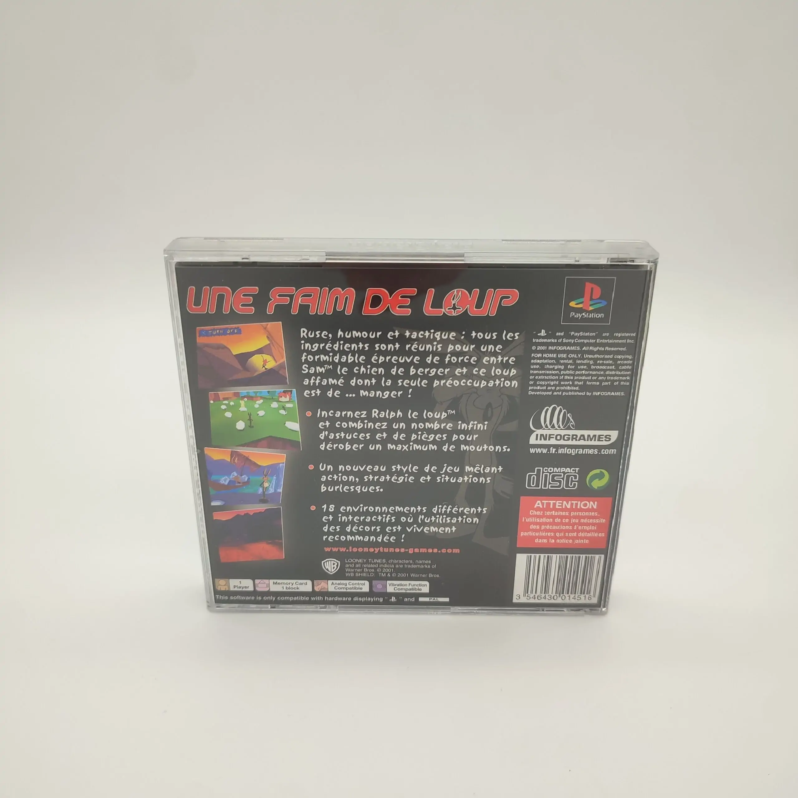 Jeu Une faim de Loup Ps1 – Image 2