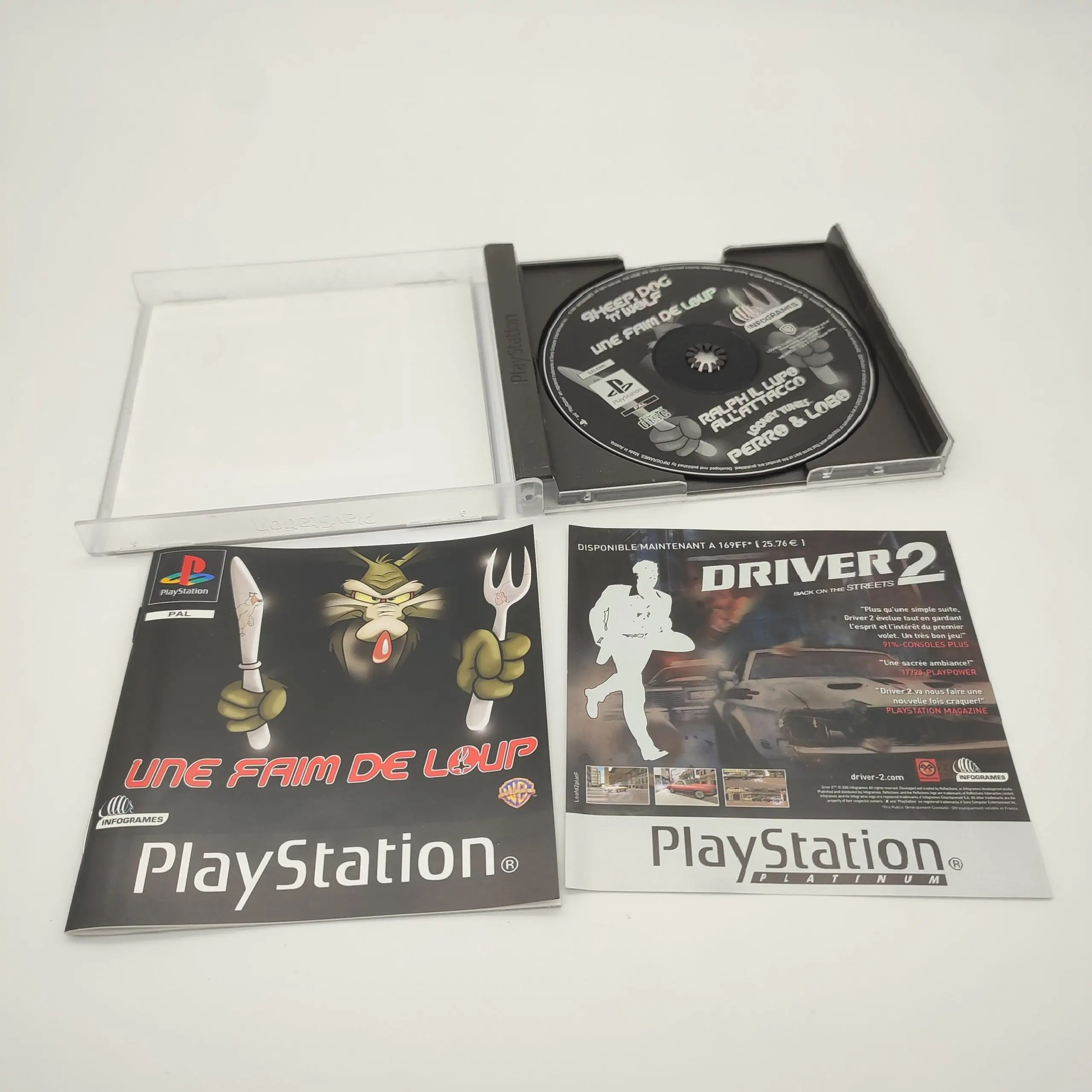 Jeu Une faim de Loup Ps1 – Image 3