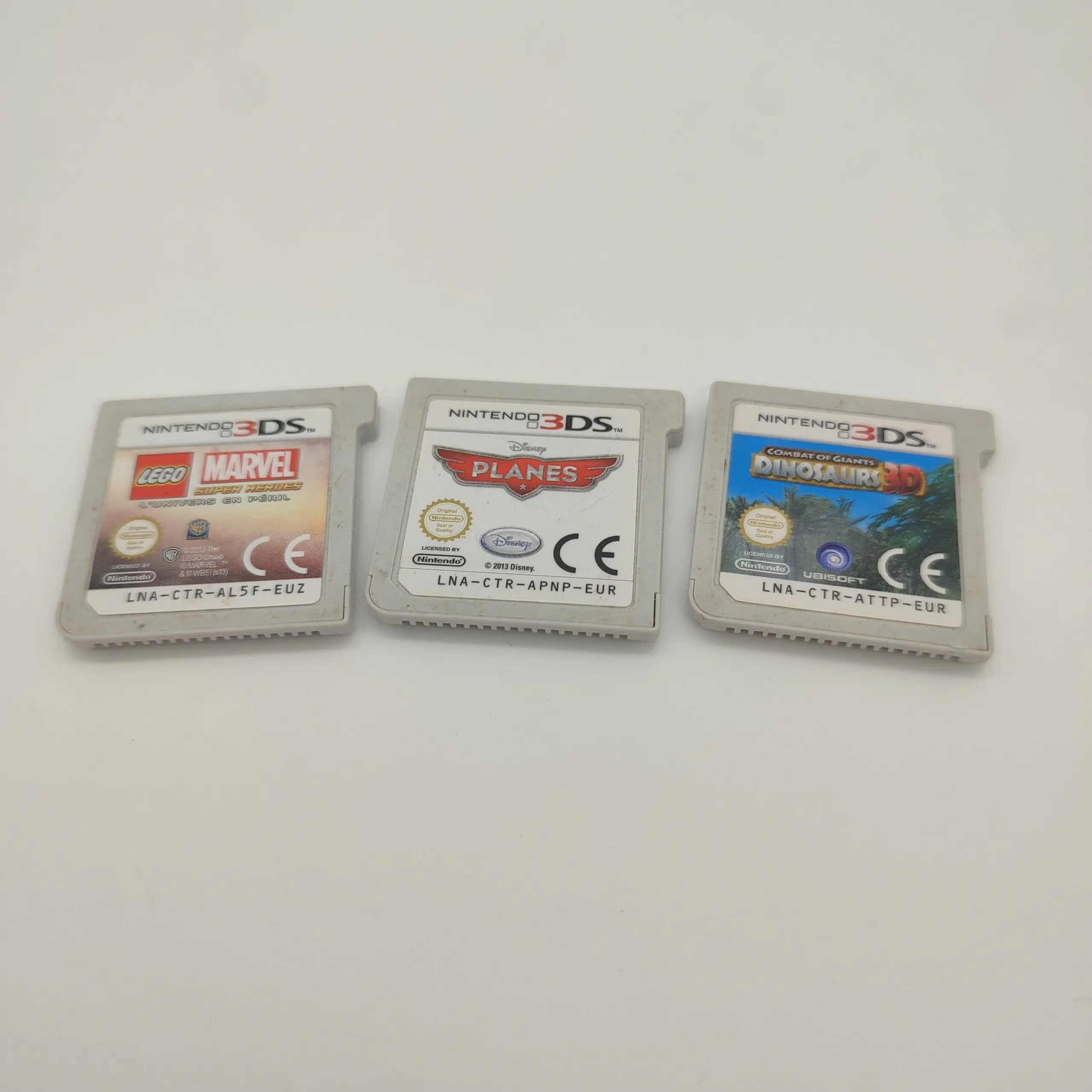 Lot de 3 jeux 3DS