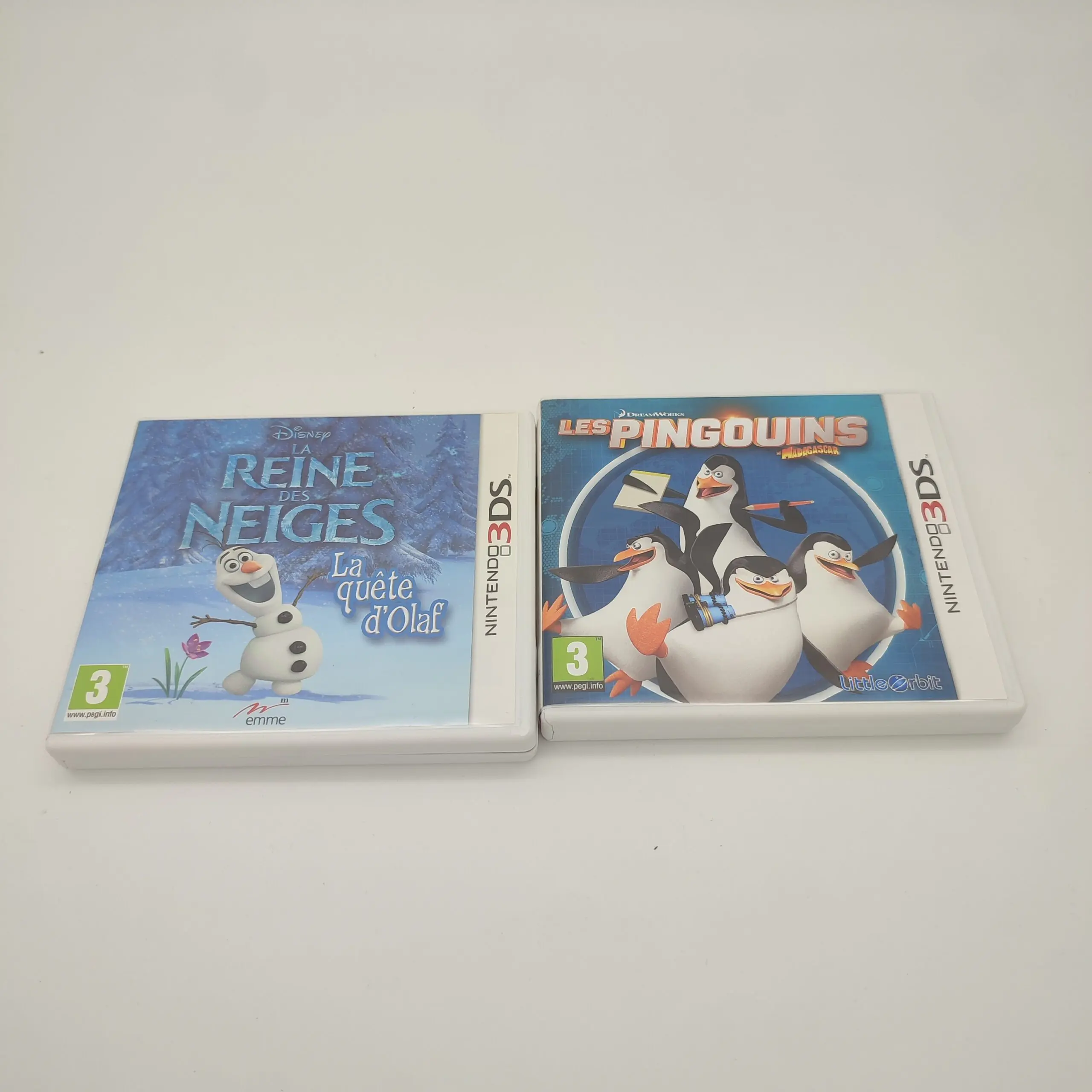Lot de 2 jeux 3DS