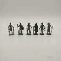 Guerriers en métal Kinder vintage