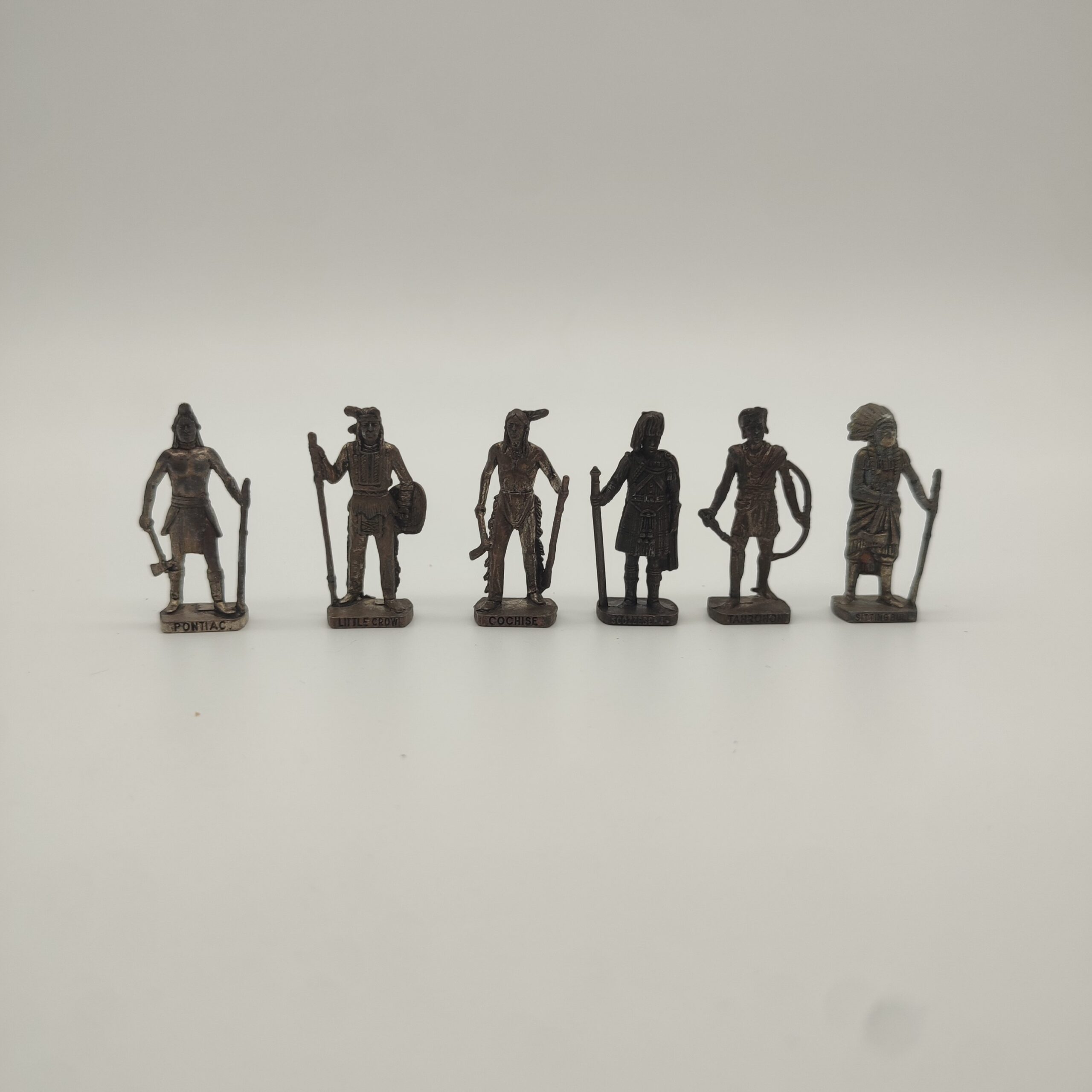 Guerriers en métal Kinder vintage